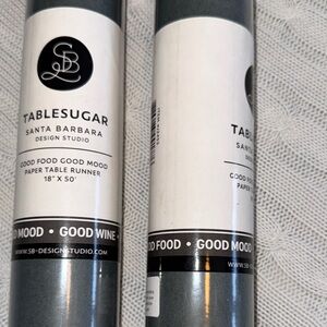 Table Sugar Design Studio Gray Table Runner